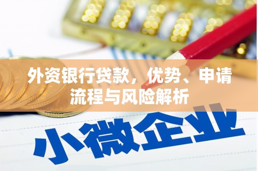 余杭外资银行贷款，优势、申请流程与风险解析