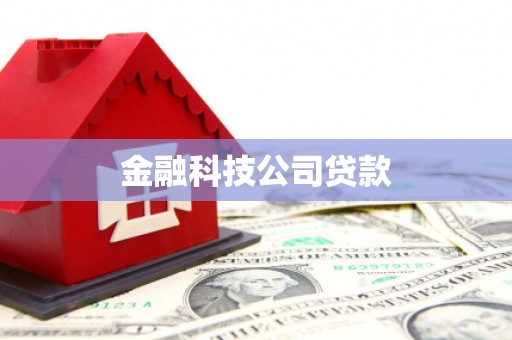 余杭金融科技公司贷款