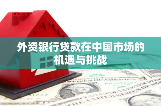 余杭外资银行贷款在中国市场的机遇与挑战
