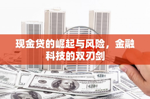 余杭现金贷的崛起与风险，金融科技的双刃剑