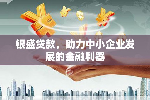 余杭银盛贷款，助力中小企业发展的金融利器