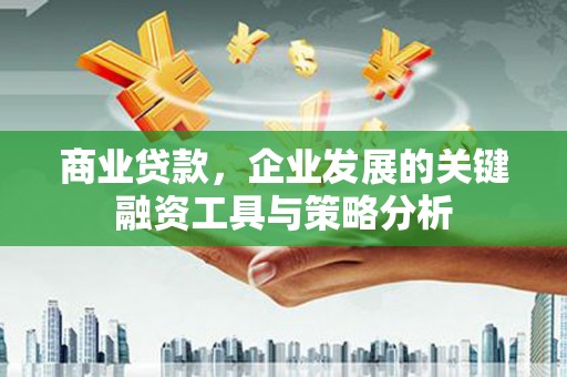 余杭商业贷款，企业发展的关键融资工具与策略分析