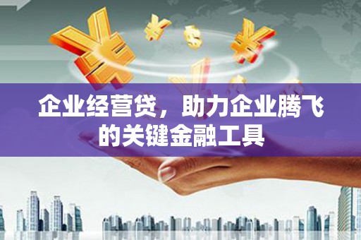 余杭企业经营贷，助力企业腾飞的关键金融工具