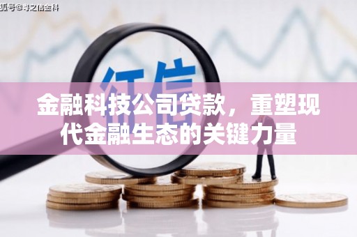 余杭金融科技公司贷款，重塑现代金融生态的关键力量
