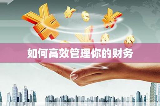 余杭如何高效管理你的财务