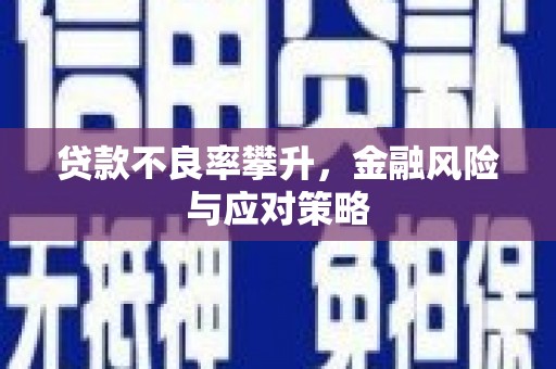 余杭贷款不良率攀升，金融风险与应对策略